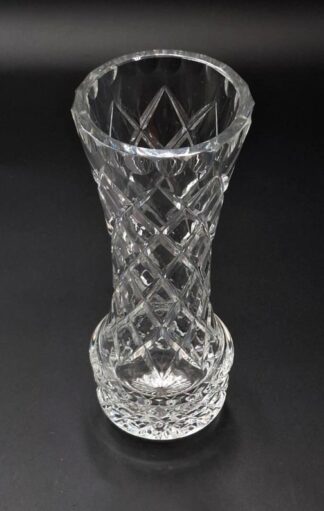 LOT 96 (32974) Est R300 to R600 - A Heavy Czech Crystal Solifleur Flower Vase