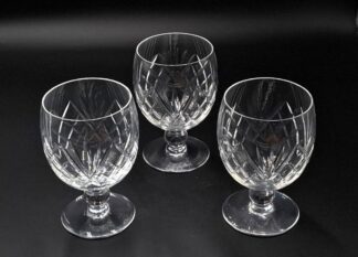LOT 93 (32974) Est R800 to R1600 - 10 x Webb Corbett Crystal Water Goblets