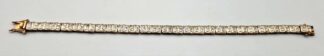 LOT 306 (3298620) Est R500 to R1500 - A Modern Ladies Gold-plated Sterling Silver Articulated Cocktail Bracelet