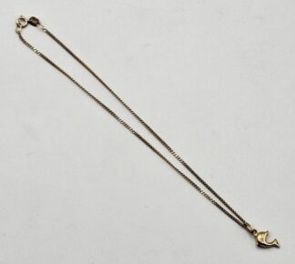 LOT 311 (32973) Est R500 to R1500 - A Child's 9ct Yellow Gold Fine-link Neck Chain