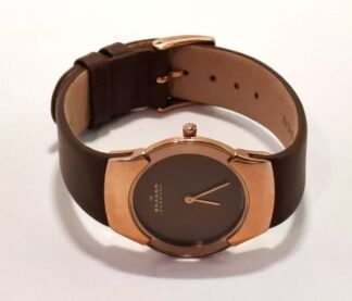 LOT 277 (32980) Est R1000 to R3000 - A Danish Skagen Ladies Rose Gold tone Wristwatch