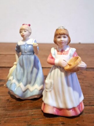 LOT 128 (32947) Est R300 to R600 - 2 x Royal Doulton porcelain figurines