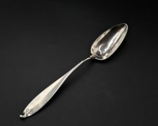 LOT 19 (3295144) Est R800 to R1500 - An Early 19th Century Austro-Hungarian Silver Pointed pattern Table Spoon