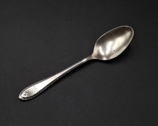 LOT 21 (3295146) Est R500 to R1500 - A George V Silver Chevron pattern teaspoon