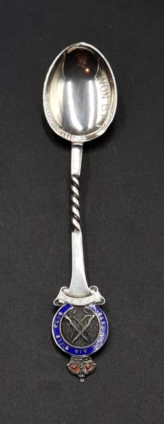 LOT 45 (33146) Est R250 to R500 - An Edward VII Silver Shooting Trophy Teaspoon (Park Hill Air Rifle Club) (P.H.A.A.C.)